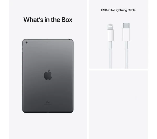 Apple iPad 9th Gen 10.2″ (2021) – 64GB Space Grey Wi-Fi + Cellular – Very Good - Image 4