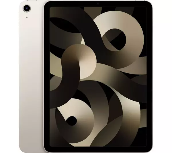 APPLE 10.9" iPad Air 5 Wi-Fi (2022) - 256 GB, Starlight Pristine Condition