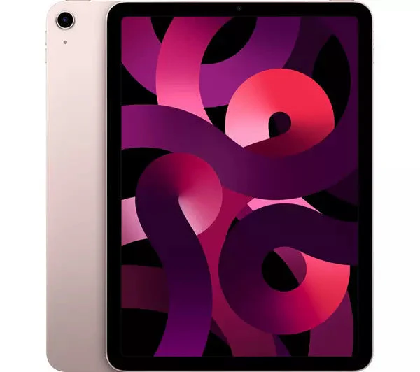 APPLE 10.9" iPad Air 5 Wi-Fi + Cellular (2022) - 64 GB, Pink Pristine Condition