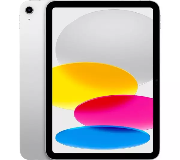 APPLE 10.9" iPad Wi-Fi (2022) - 64 GB, Silver Very Good