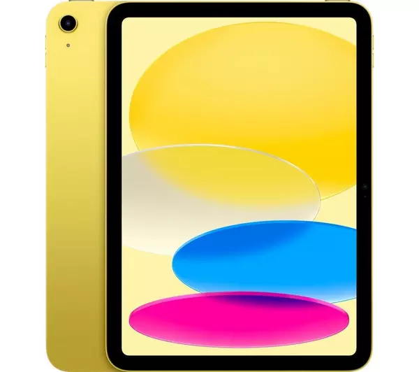 APPLE 10.9" iPad Wi-Fi (2022) - 64 GB, Yellow Good