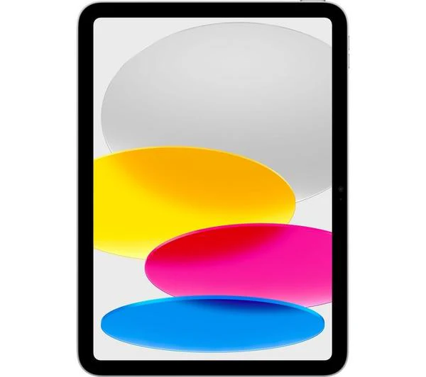 APPLE 10.9" iPad Wi-Fi + Cellular (2022) - 256 GB, Silver Pristine - Image 2