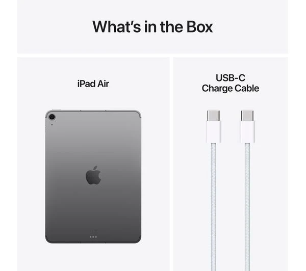 APPLE 13" iPad Air Cellular (2025) - 256 GB, Space Grey - Pristine - Image 10