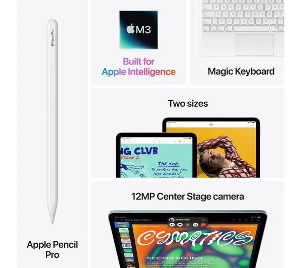 APPLE 13" iPad Air Cellular (2025) - 256 GB, Space Grey - Pristine - Image 4