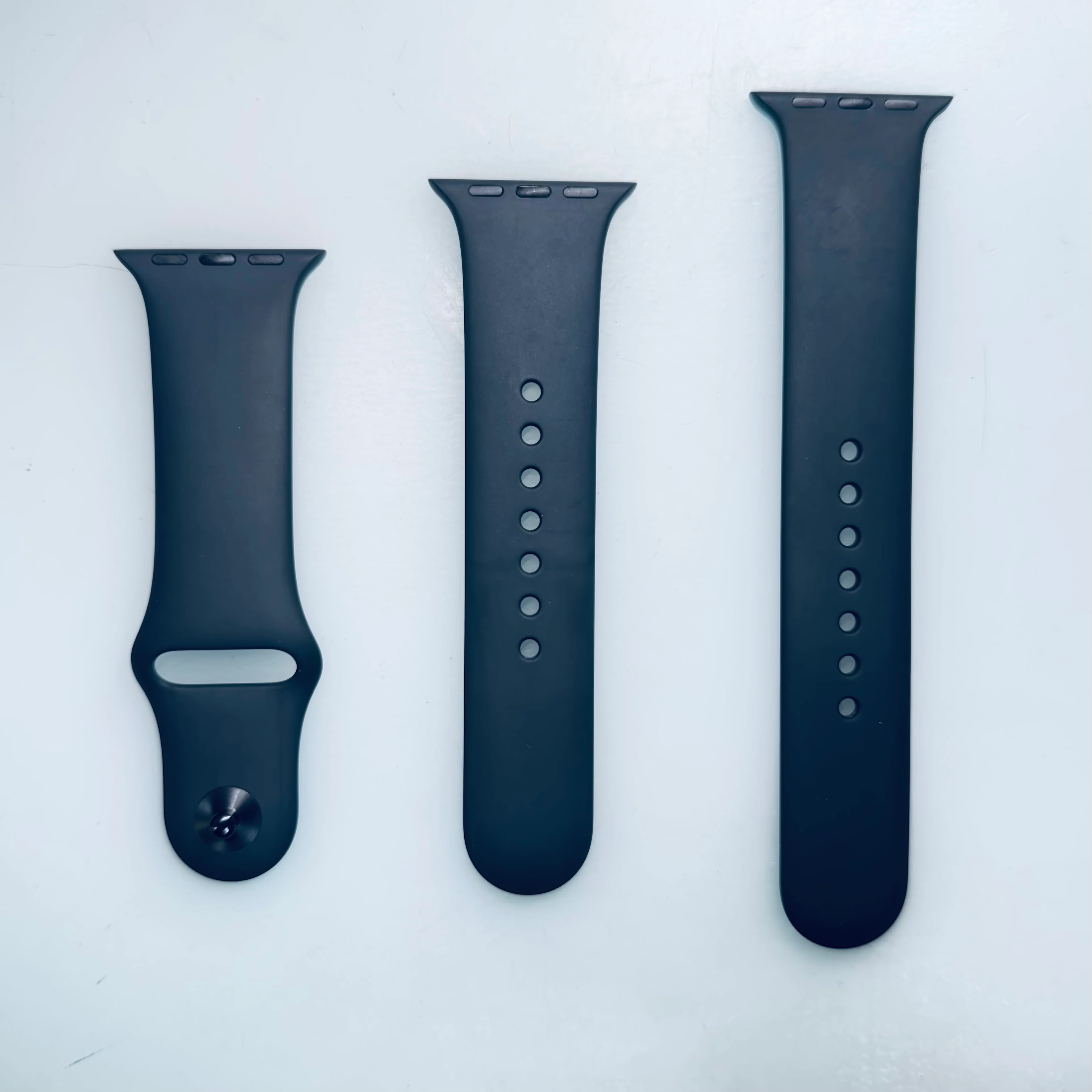 Apple 38mm Sport Band – Black – S/M & M/L Sizes for Apple Watch