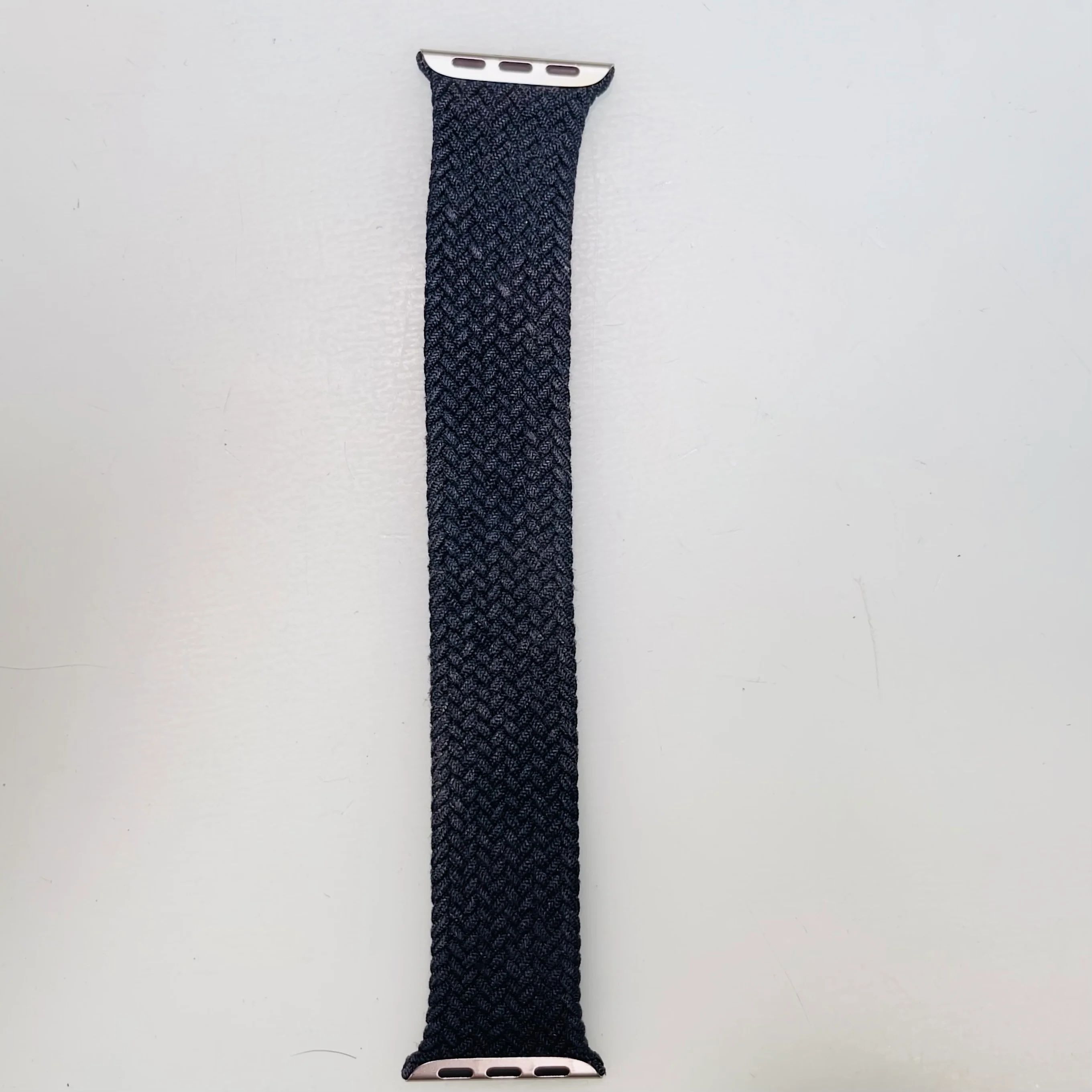 Apple 40mm Midnight Braided Solo Loop Strap – Size 7 for Apple Watch - Image 2