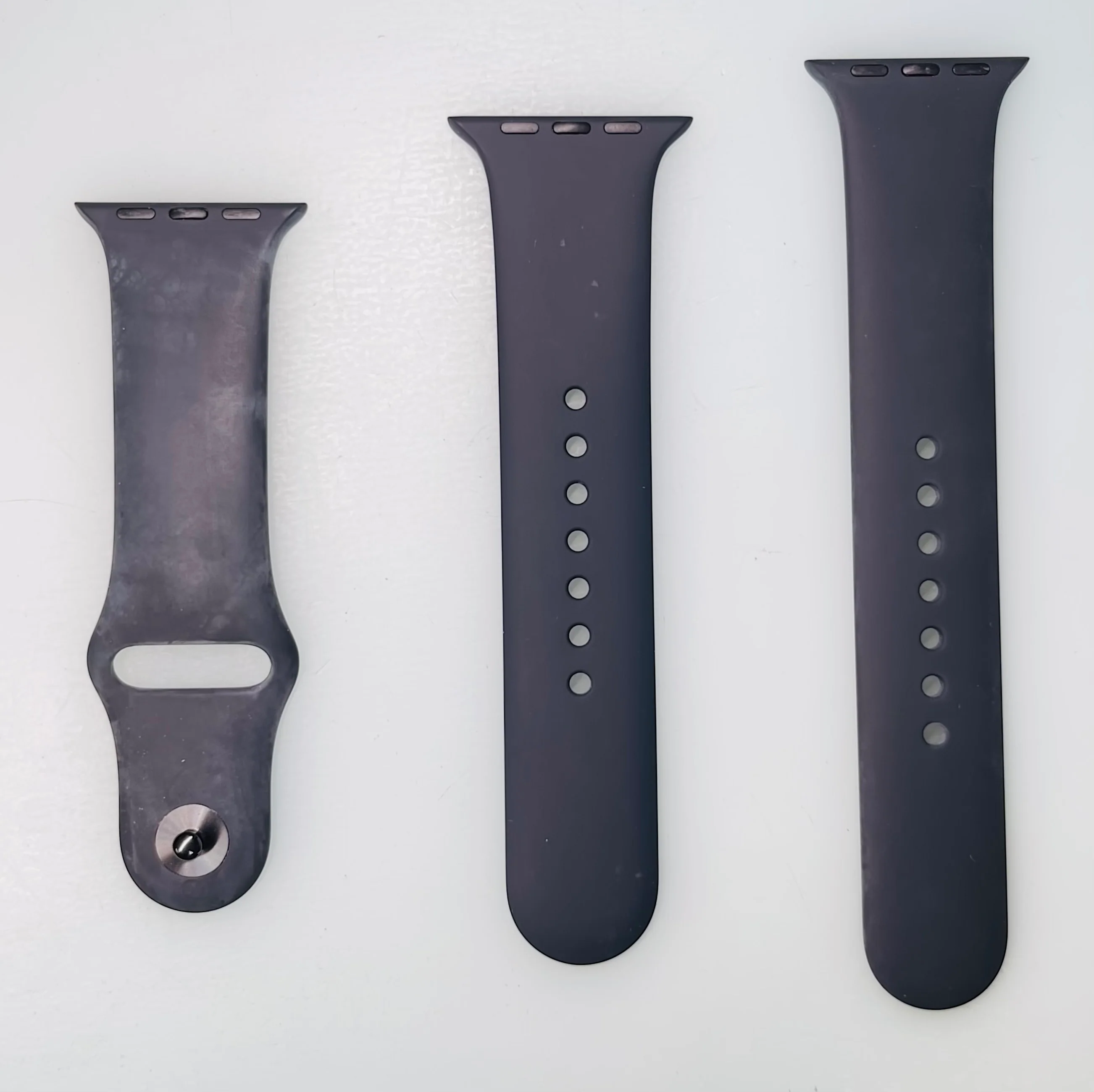 Apple 40mm Sport Band – Black – S/M & M/L Sizes for Apple Watch