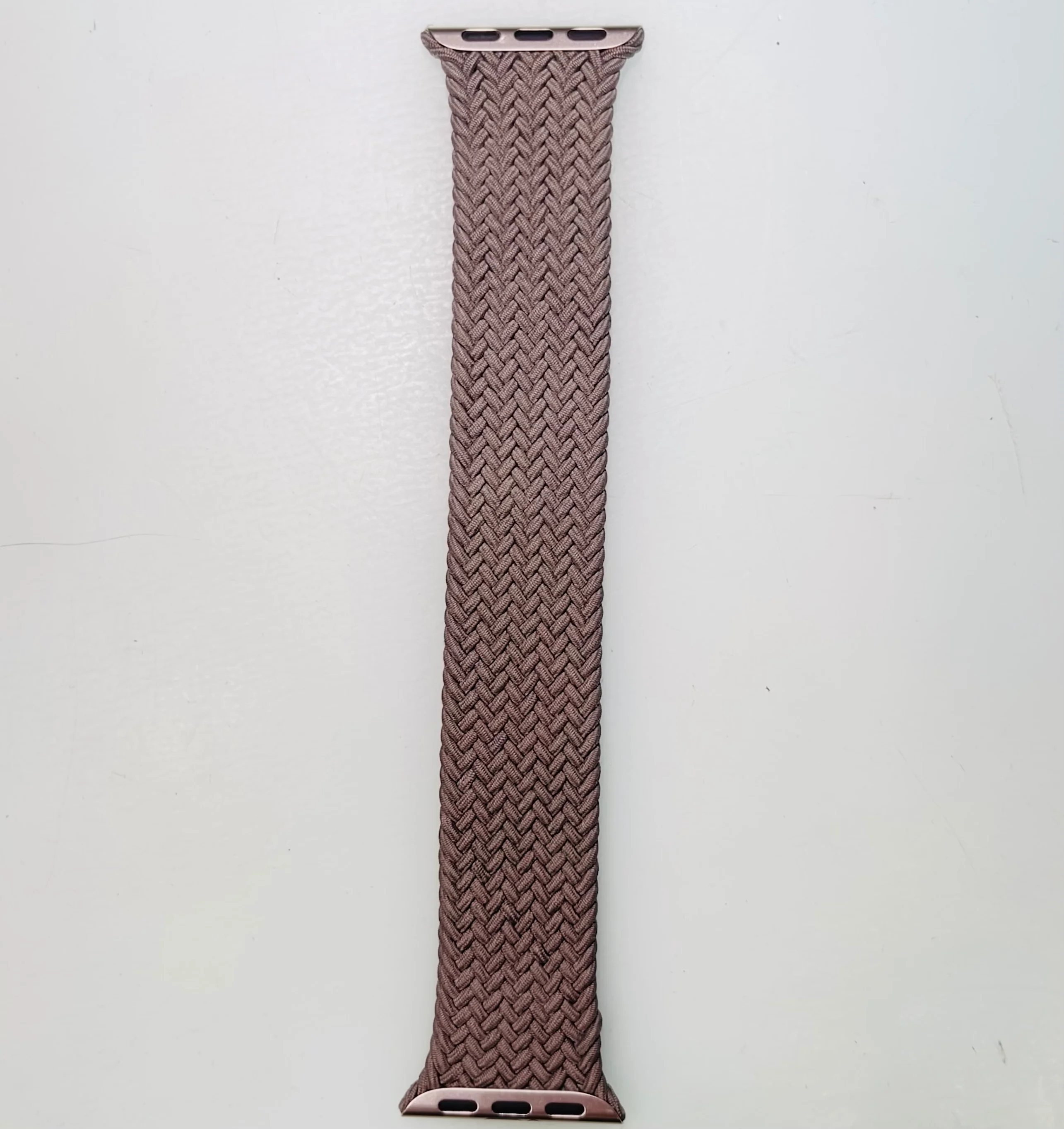 Apple 41mm Olive Braided Solo Loop Strap – Size 6 for Apple Watch - Image 2