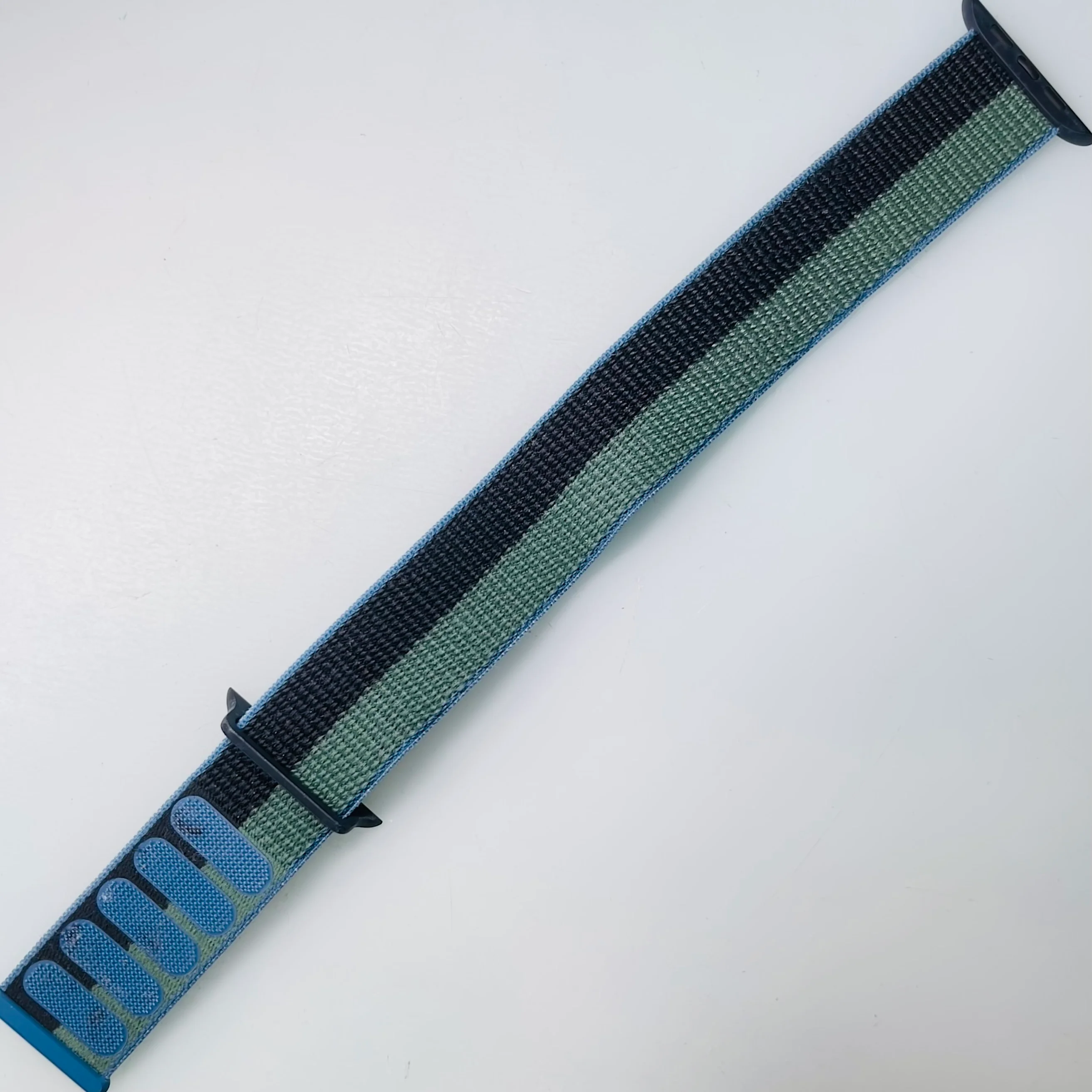 Apple 45mm Abyss Blue/Moss Green Sport Loop Strap for Apple Watch – One Size - Image 3