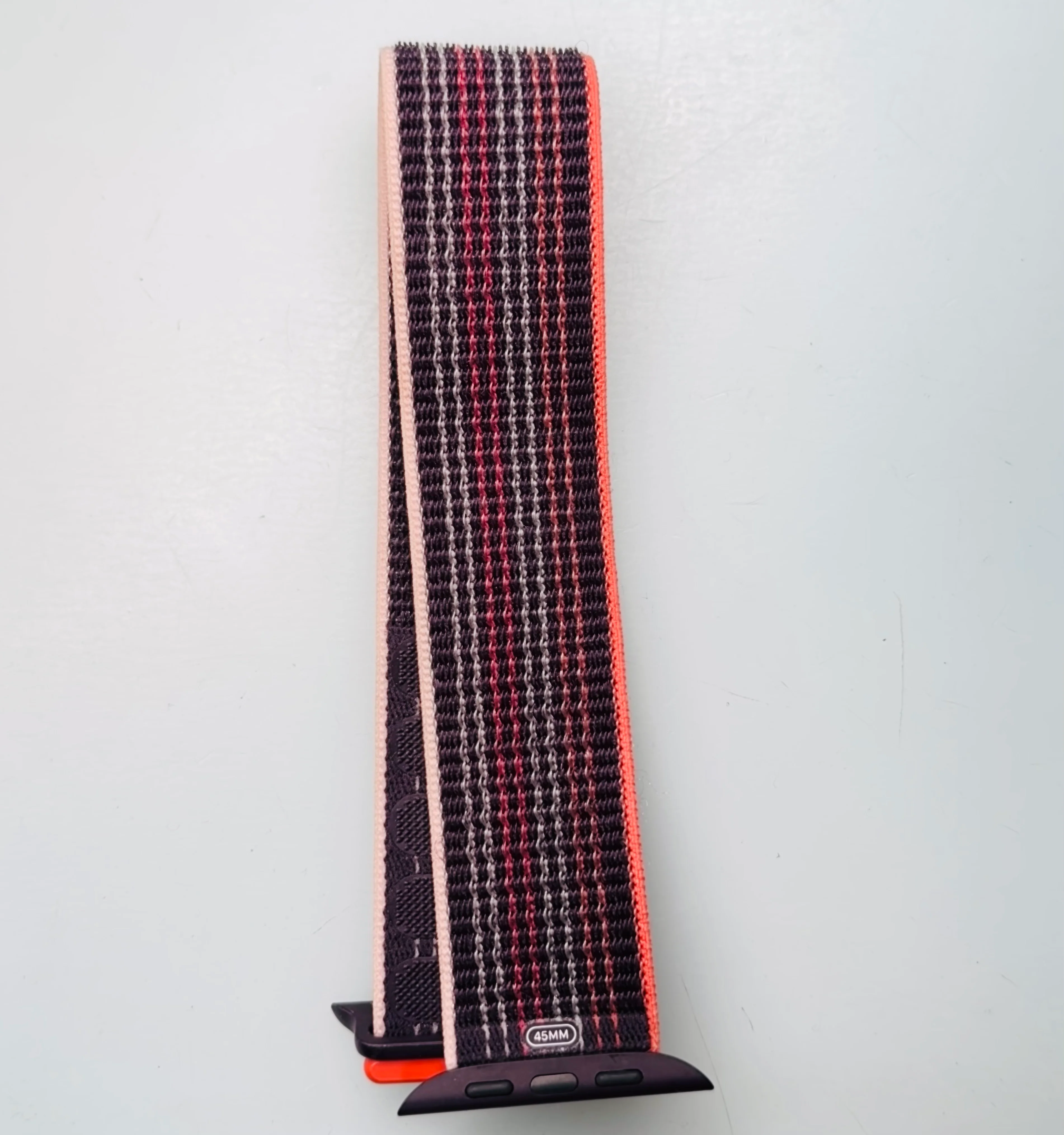 Apple 45mm Sports Loop Watch Band - Stripe Elderberry - One Size