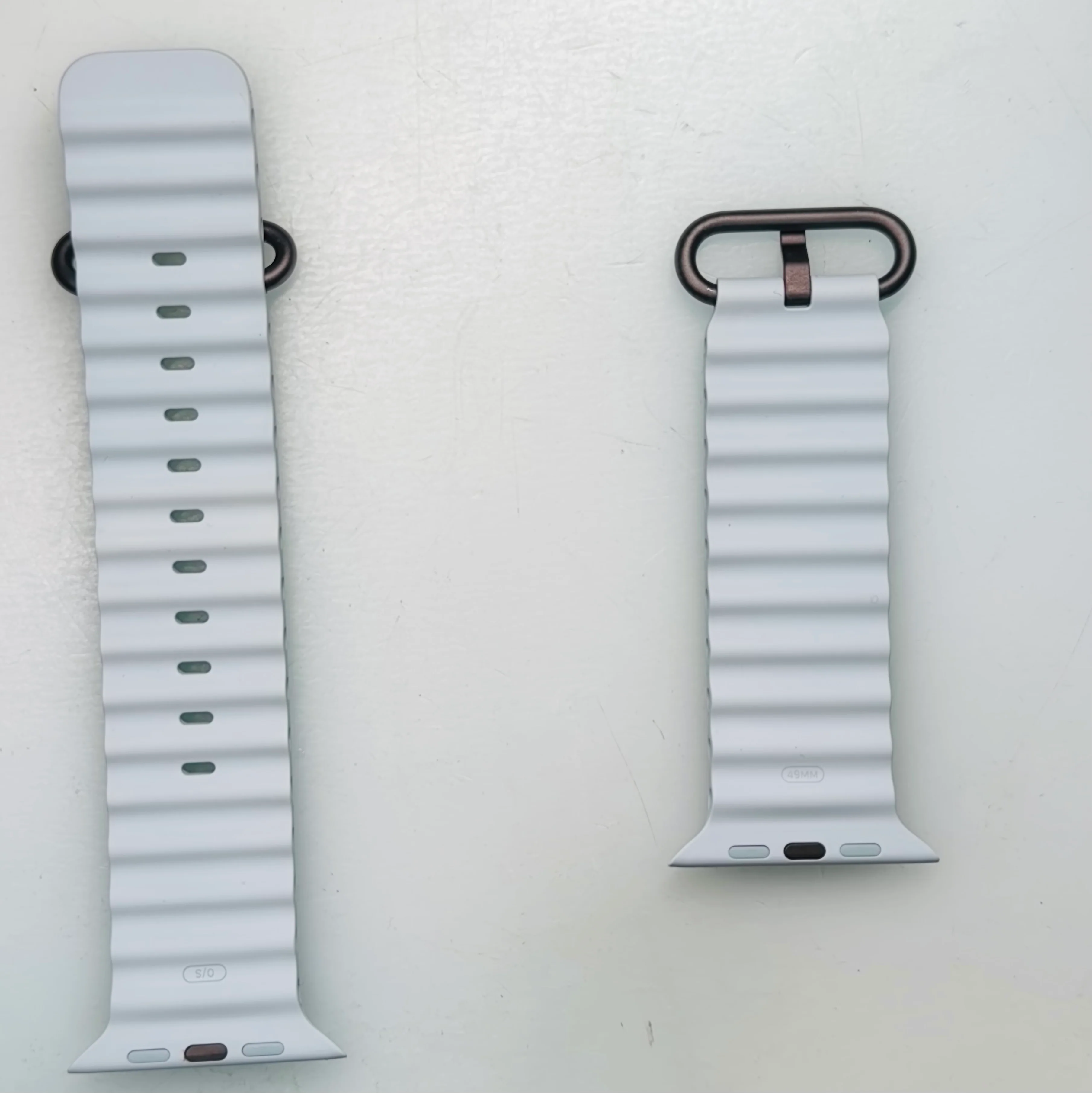 Apple 49mm Ocean Band – Ice Blue – One Size (Fits Most) for Apple Watch Ultra - Image 2
