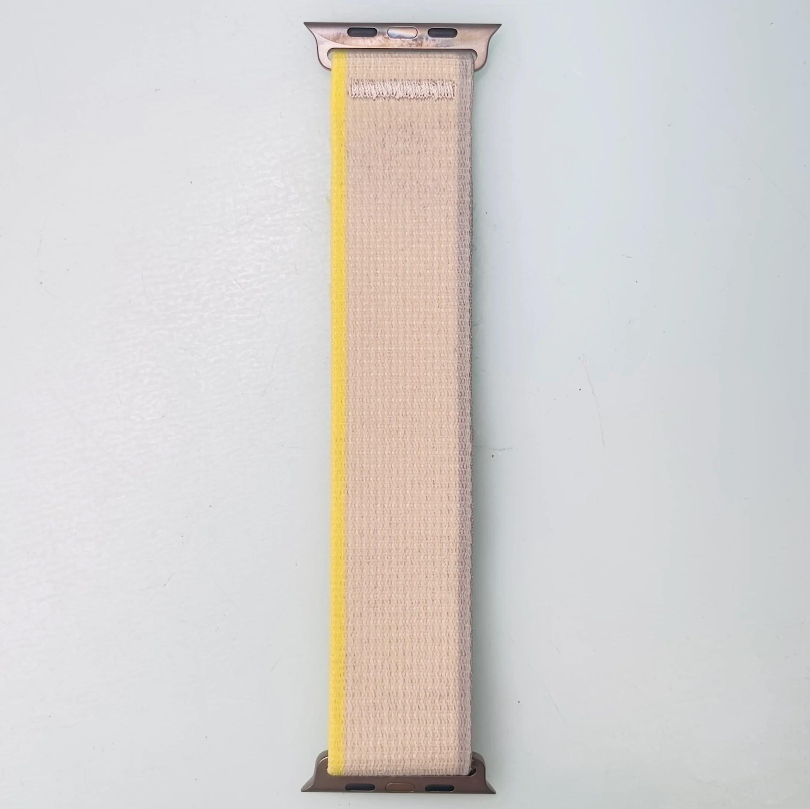 Apple 49mm Yellow/Beige Trail Loop Band for Apple Watch Ultra – M/L Size