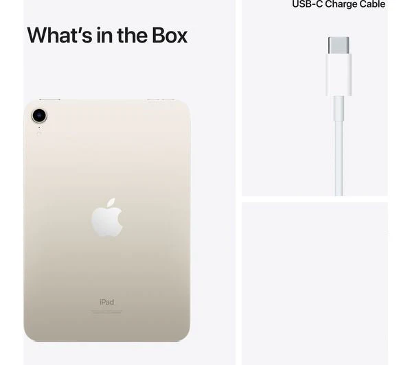 APPLE 8.3" iPad mini (2021) Wi-Fi - 256 GB Starlight Pristine - Image 8
