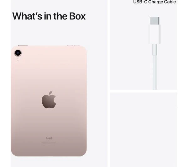 APPLE 8.3" iPad mini (2021) Wi-Fi 64 GB Pink Very Good Condition - Image 9
