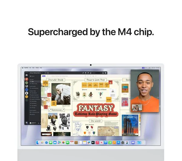 Apple iMac 24-inch M4 16GB 256GB Silver – Very Good - Image 6