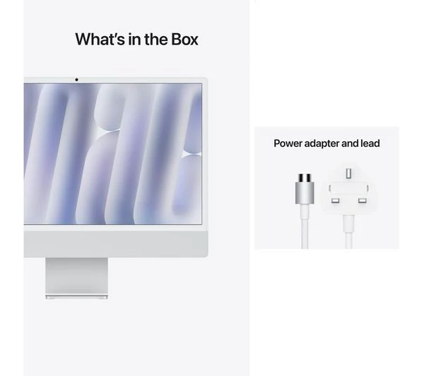 Apple iMac 24-inch M4 16GB 256GB Silver – Very Good - Image 9