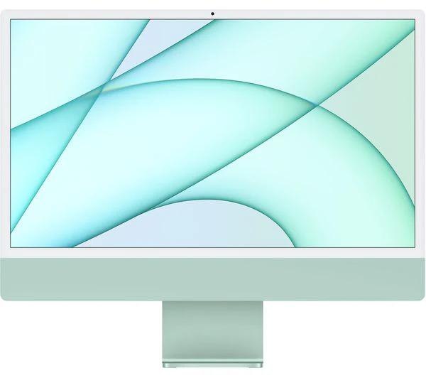 APPLE iMac 4.5K 24" (2021) - M1, 8GB RAM, 256GB SSD, Green - Pristine