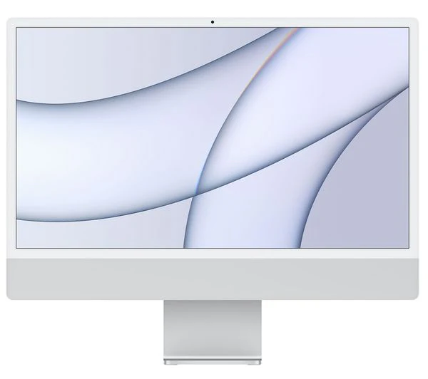 APPLE iMac 4.5K 24" (2021) - M1, 8GB RAM, 256GB SSD, Silver - Good
