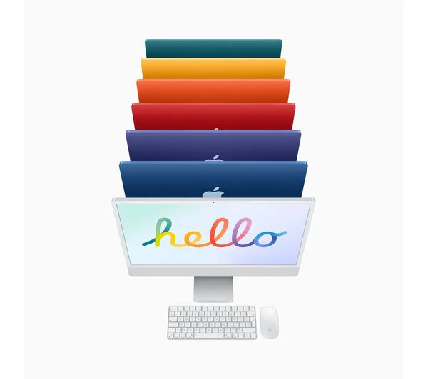 APPLE iMac 4.5K 24" (2021) - M1, 8GB RAM, 256GB SSD, Silver - Good - Image 5