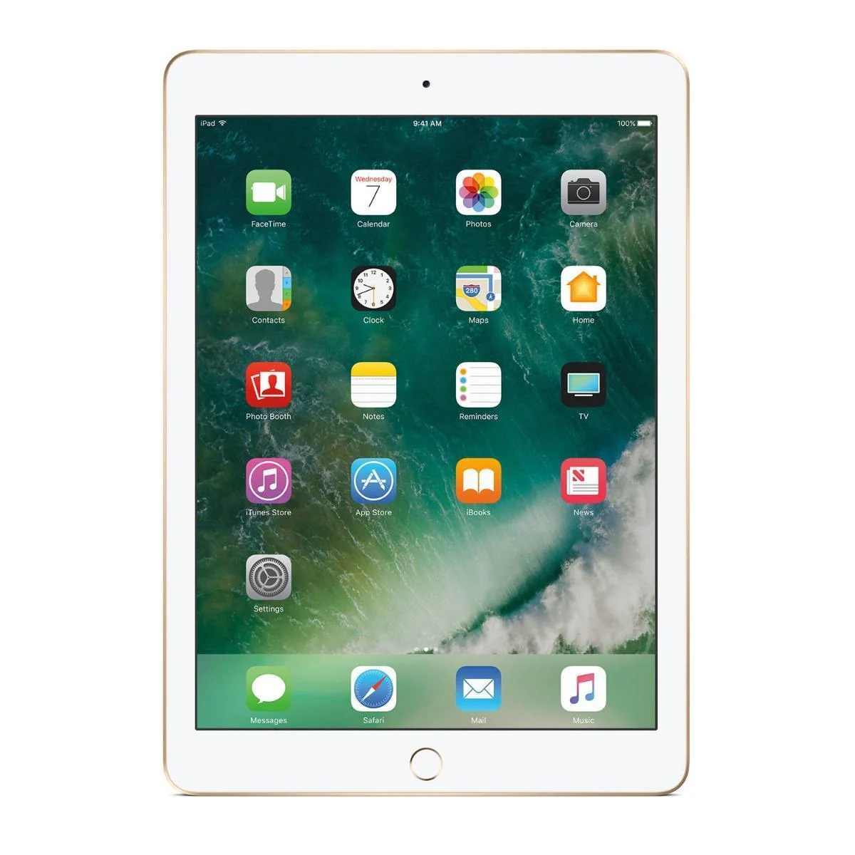 Apple iPad 5 128GB Wi-Fi Gold Very Good - Image 2