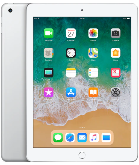 Apple iPad 5 128GB Wi-Fi Silver Very Good