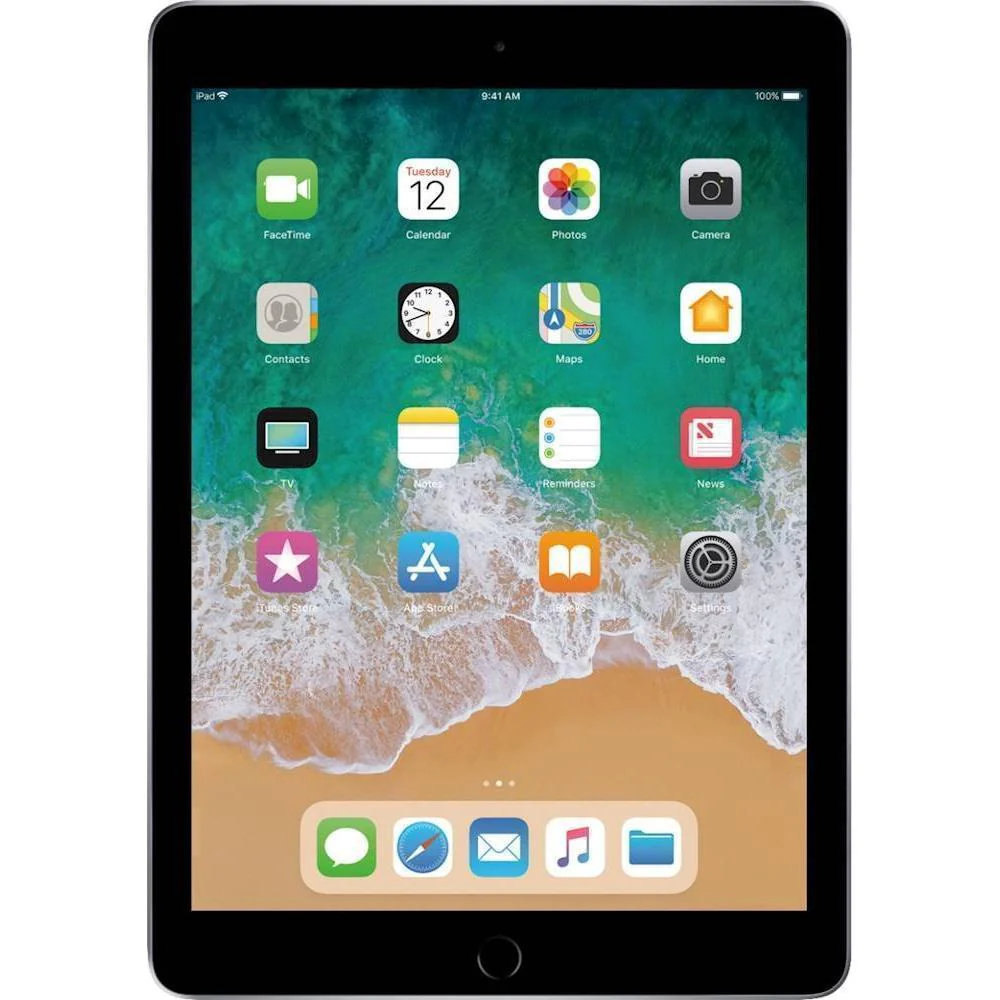 Apple iPad 5 128GB Wi-Fi Space Grey Good - Image 2