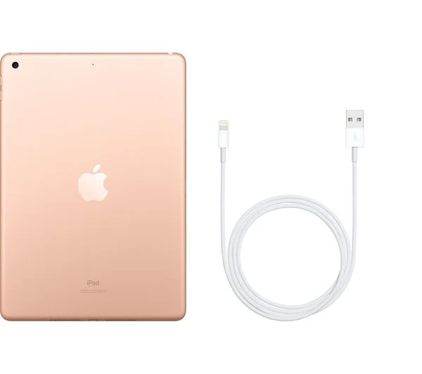 Apple iPad 7th Gen 128GB Wi-Fi Gold Good - Image 6