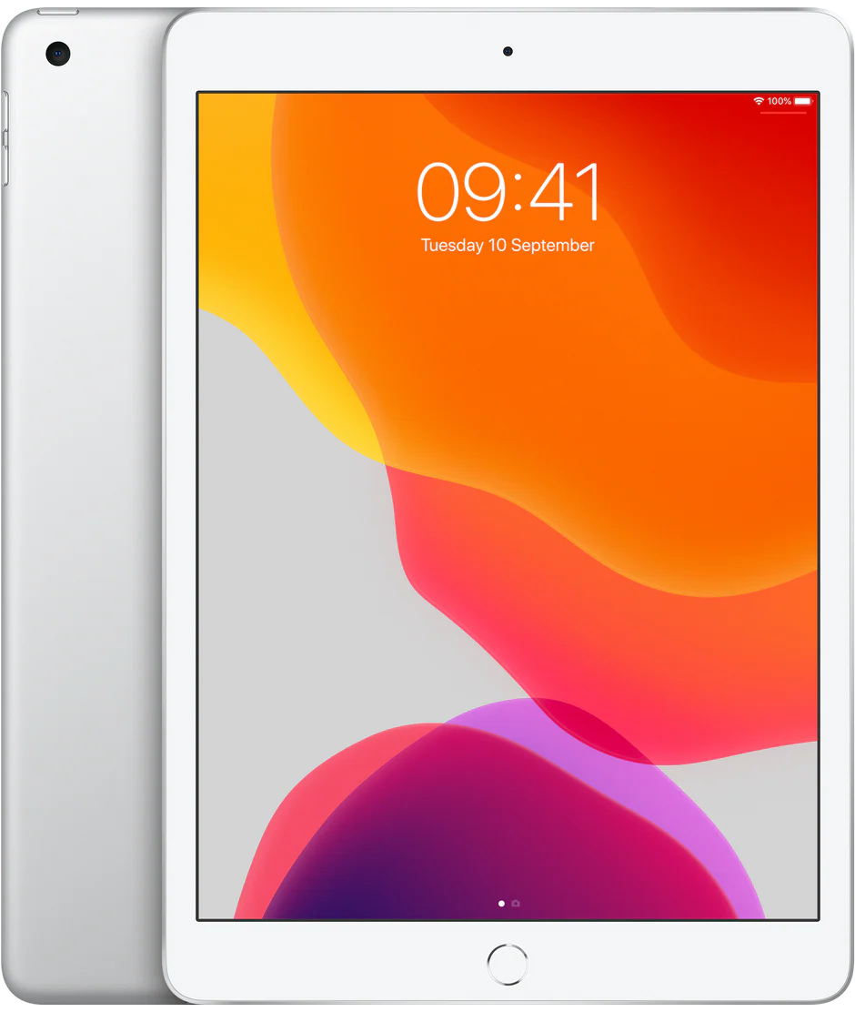 Apple iPad 7th Gen 128GB Wi-Fi Silver Good