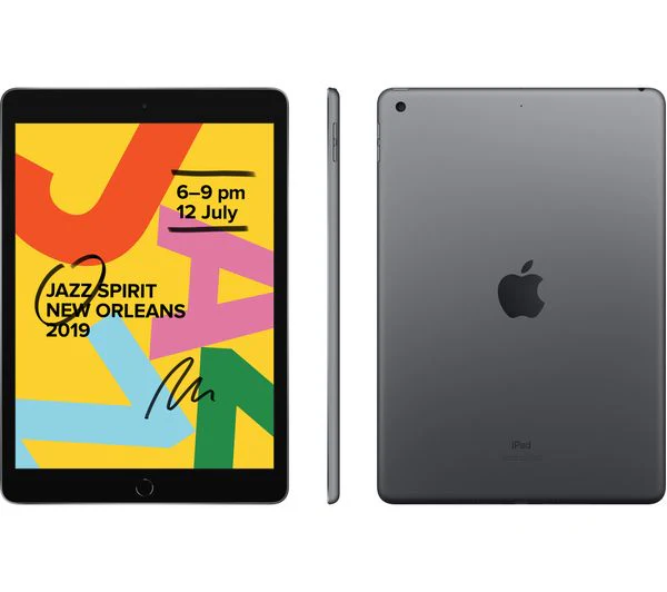 Apple iPad 7th Gen 32GB Wi-Fi + 4G Unlocked Space Grey Pristine - Image 4