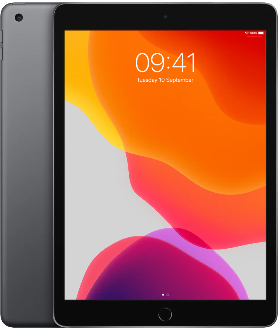 Apple iPad 7th Gen 32GB Wi-Fi + 4G Unlocked Space Grey Acceptable