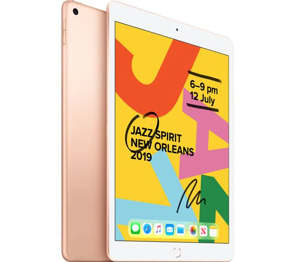 Apple iPad 7th Gen 32GB Wi-Fi Gold Very Good