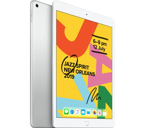APPLE iPad 7th Gen 10.2" (2019) - 32 GB, Silver - Good