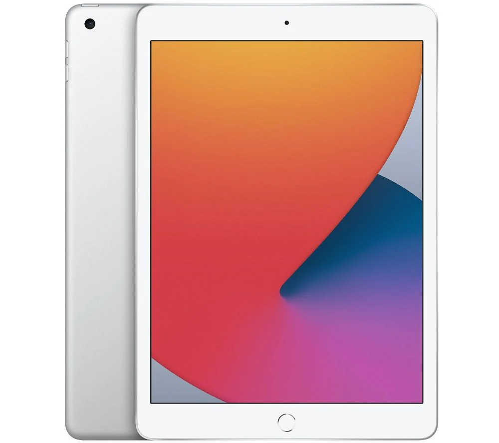 Apple iPad 8th Gen 128GB Wi-Fi Silver Very Good