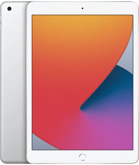 Apple iPad 8th Gen 32GB Wi-Fi + 4G Unlocked Silver Pristine
