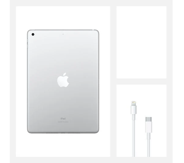Apple iPad 8th Gen 10.2" (2020) – 32GB Wi-Fi Silver Good - Image 5