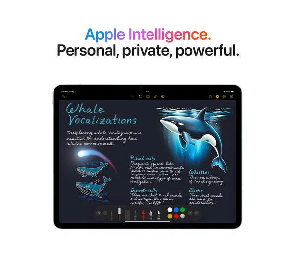 Apple iPad Air 13" (M3, 2025) 128GB Wi-Fi + Cellular – Blue – Very Good - Image 5