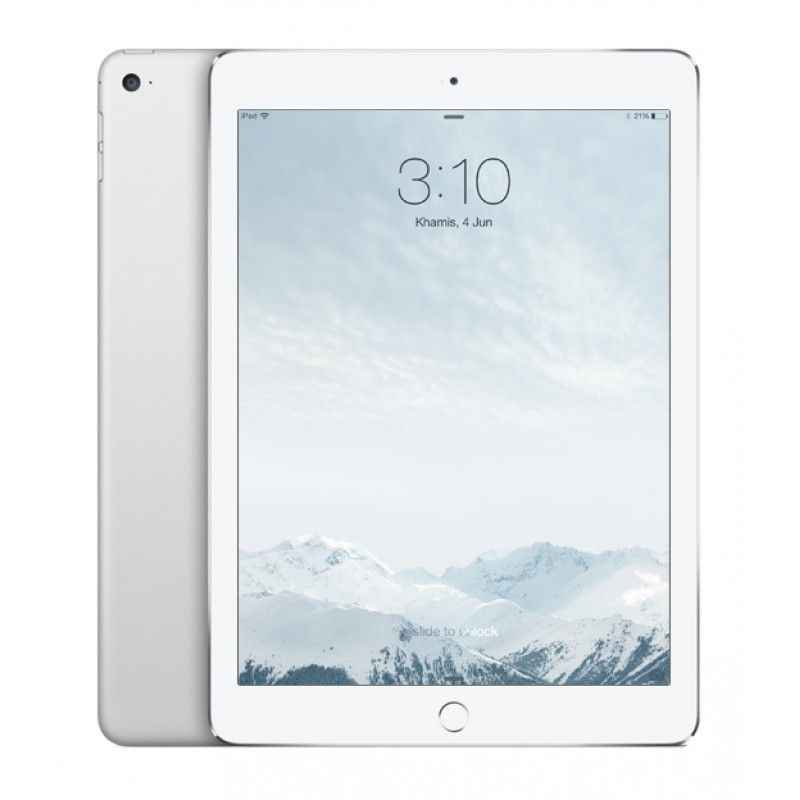 Apple iPad Air 2 128GB Wi-Fi + 4G Unlocked Silver Good