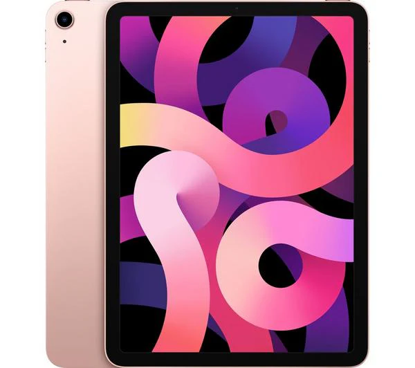 Apple iPad Air 4-256GB-Wi-Fi + 4G Unlocked-Rose Gold-Very Good
