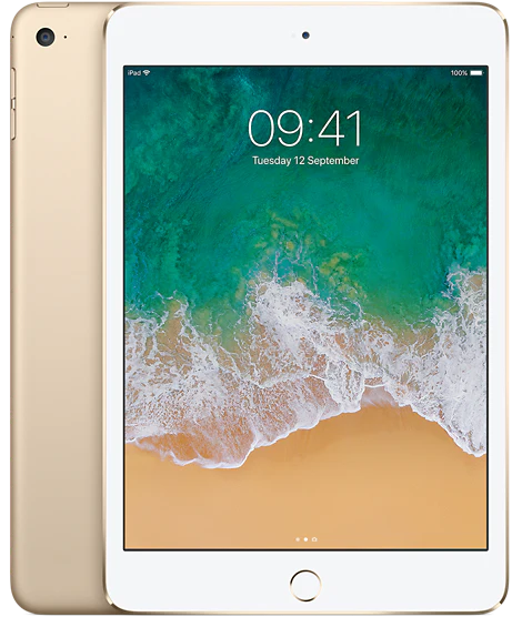 Apple iPad Mini 4 64GB Wi-Fi Gold Pristine