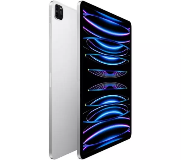 Apple iPad Pro 12.9" 6th Gen 128GB Wi-Fi + 5G Unlocked Silver Pristine - Image 3
