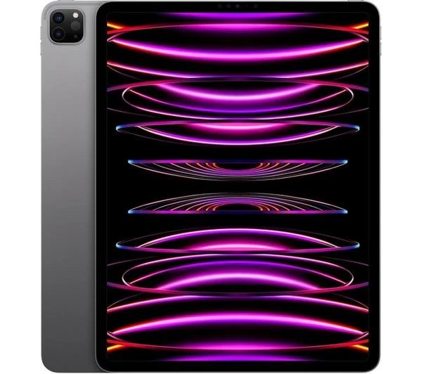 Apple iPad Pro 12.9" 6th Gen 128GB Wi-Fi + 5G Unlocked Space Grey Pristine