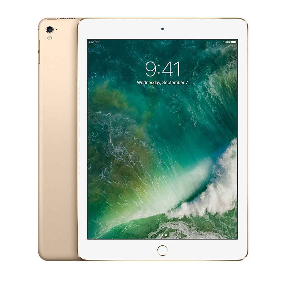 Apple iPad Pro 9.7" 128GB Wi-Fi + 4G Unlocked Gold Acceptable
