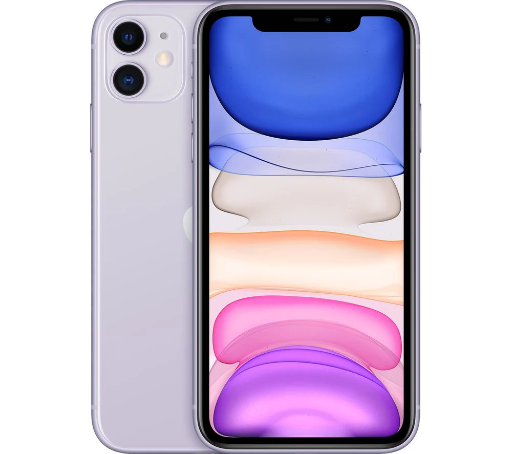 Apple iPhone 11 128GB Purple Unlocked Acceptable