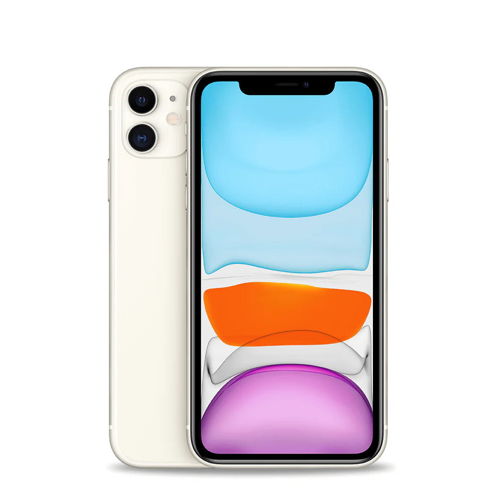 Apple iPhone 11 128GB White Unlocked Acceptable