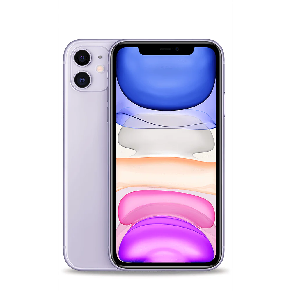 Apple iPhone 11-256GB-Purple-Unlocked-Acceptable