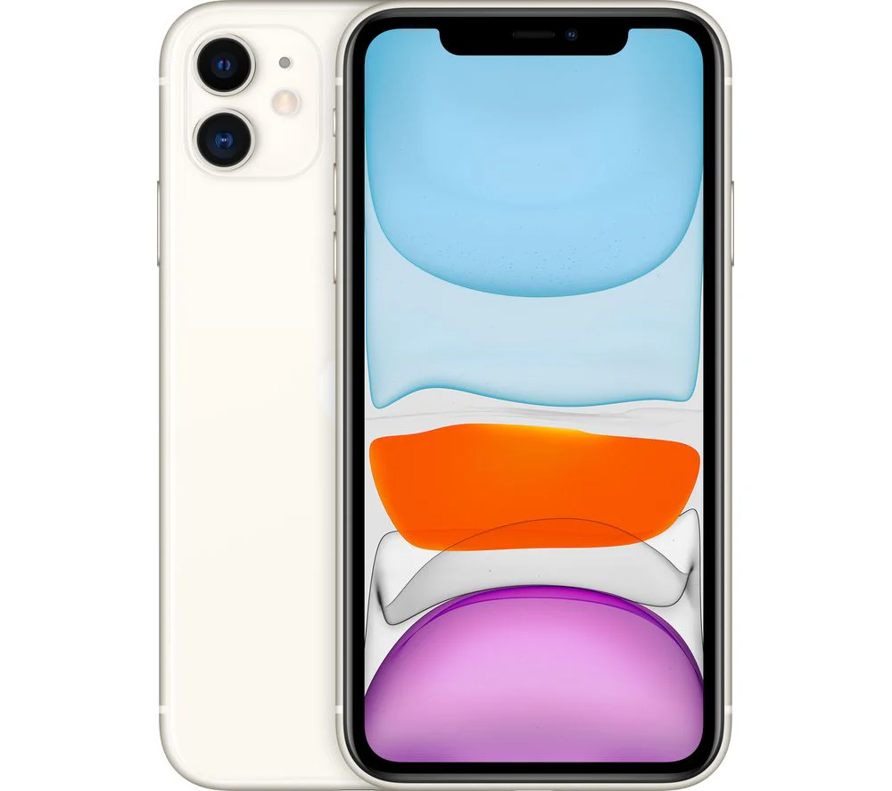 Apple iPhone 11 64GB White Unlocked Very Good