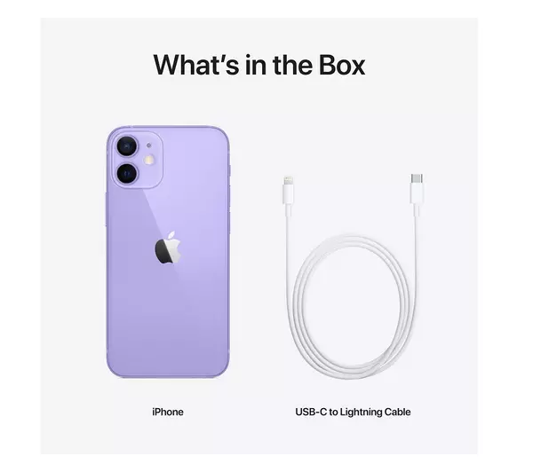 Apple iPhone 12 Mini 64GB Purple Unlocked Good - Image 5