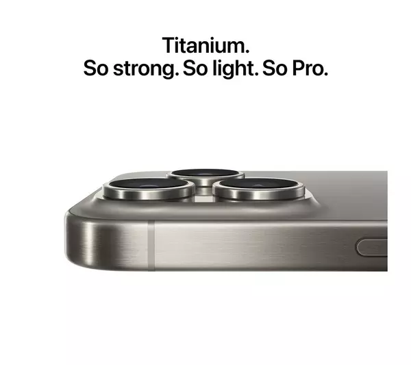 APPLE iPhone 15 Pro Max - 256 GB, Natural Titanium - Good - Image 5