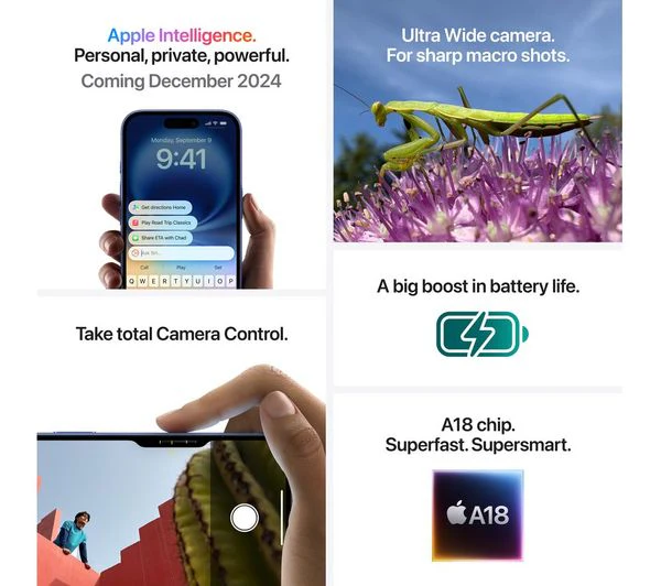 Apple iPhone 16 128GB Ultramarine – Very Good - Image 7