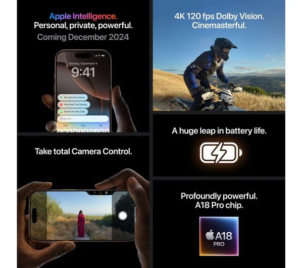 Apple iPhone 16 Pro 256GB Natural Titanium – Pristine - Image 7